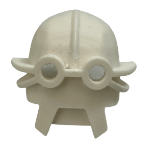Image of Bionicle Kanohi Mask of Sensory Aptitude by KhingK (FDM Plastic-printed, White)