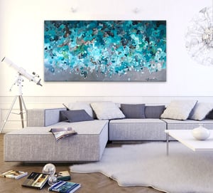 Image of 'When reef is alive' - 183x91cm 