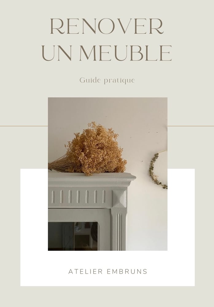 Image of Guide pratique "RENOVER UN MEUBLE"