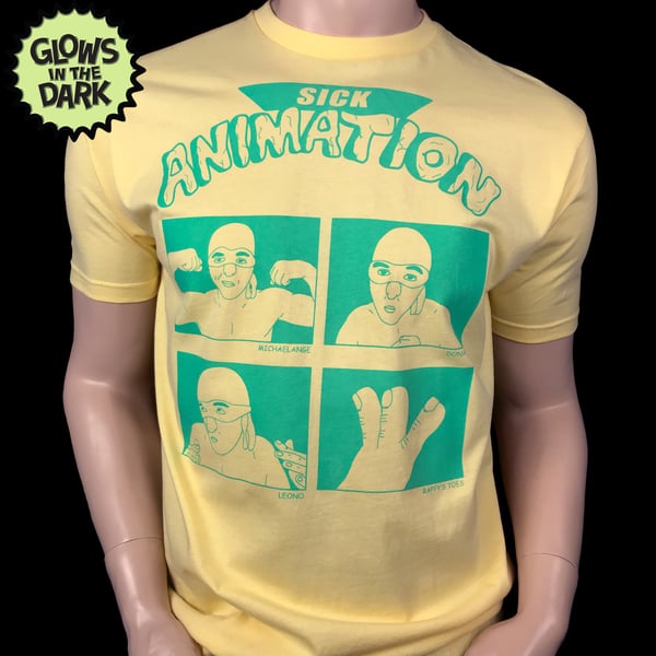 Green Lovers GLOW shirt - Sick Animation Shop