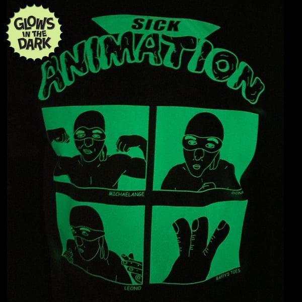Green Lovers GLOW shirt - Sick Animation Shop