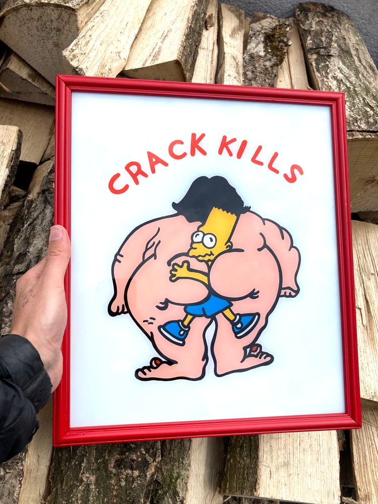 Image of Crack Kills painting