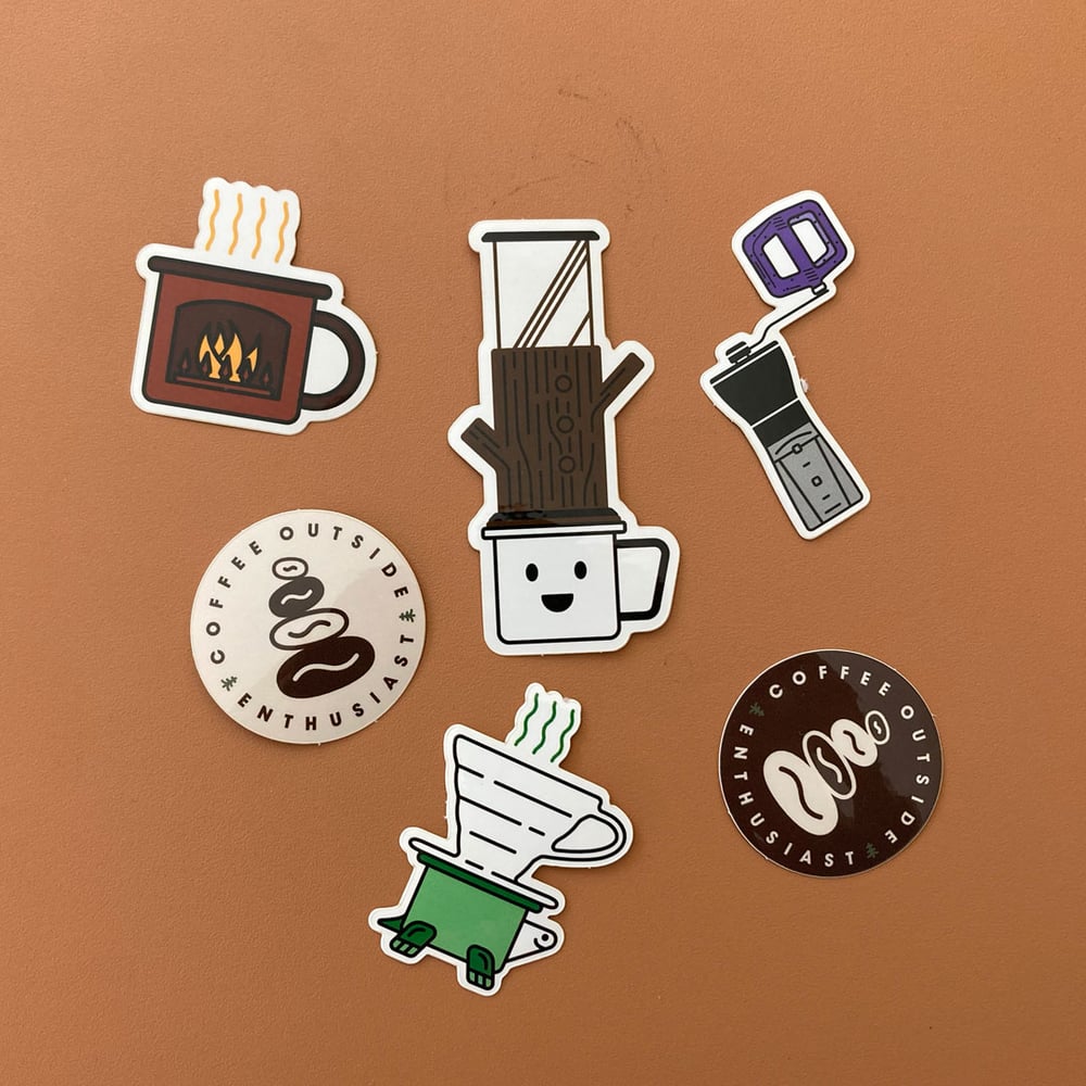 Image of Sticker Pack Coffee