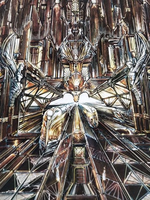 Image of MTG MOUNTAIN LIMITED EDITION POSTER PRINT