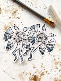 Image 1 of Biblical Accurate Angels Creatures Stickers