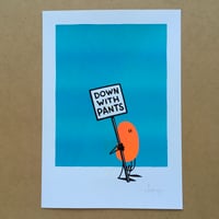 Image 1 of The Protester - Risograph Print