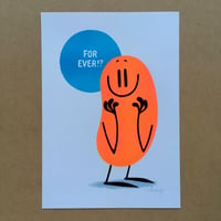 Image 1 of For Ever Ever?! - Risograph Print