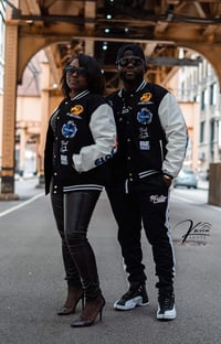 Image 1 of " Design To Motivate" Varsity Jacket 