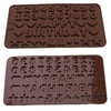 Small capital letters and numbers silicone mold 