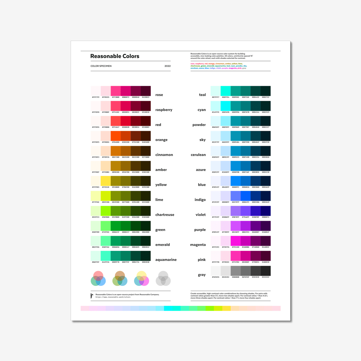 Image of Reasonable Colors Print