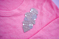 Image 2 of Sparkly Gems Iron On Patch