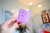 Image 2 of Manta Ray cute sea creature iron on patch