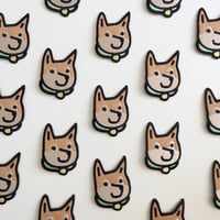 Image 1 of Dog Lover Shiba Inu Cute Iron on Patch