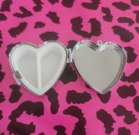 Image 2 of "Crazy Pills" Heart Shaped Pill Holder