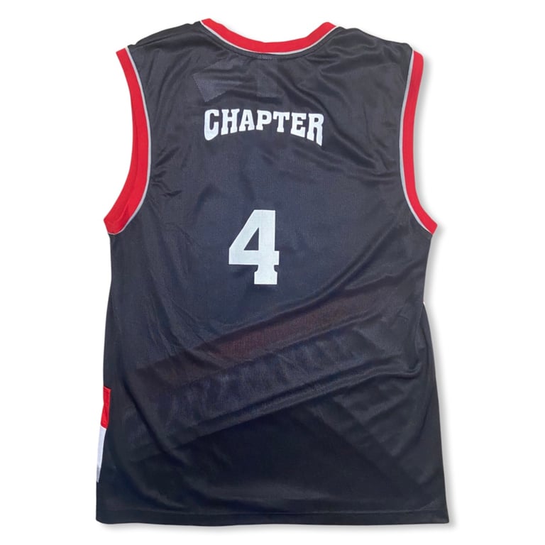 Waken Thanken Jersey - Black & Red Image 3