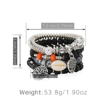 Image 4 of Tree of Life and Hollow Heart Bracelet