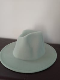 Image 1 of Fedora (light aqua)