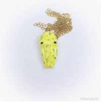 Image 3 of yellow octopus necklace