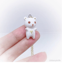 Image 1 of polar bear necklace