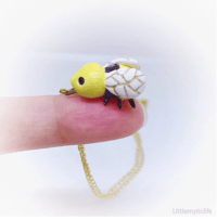 Image 1 of cute bee necklace