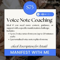 Deep Dive Voice Note Coaching