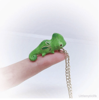 Image 1 of Chameleon necklace