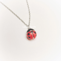 Image 1 of Red ladybug necklace