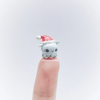 Image 1 of Christmas hat dumbo octopus figurine