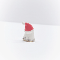 Image 5 of Christmas hat ghost figurine