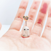 Image 3 of heart ghost figurine