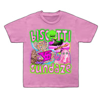 Image 3 of Biscotti Sundaze (BLK/GRN/PINK/BLU)