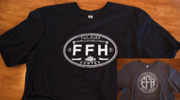 Soft cotton Fly Fish Hunter unisex logo t-shirts.  