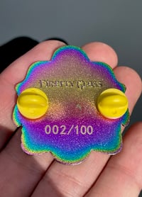 Image 3 of Rainbow Metallic Killa Gorilla Hat Pin