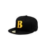 Better™Gift Shop - "B" 5950 Black/Yellow New Era Fitted