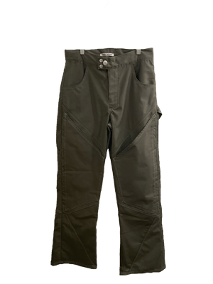 JAMES TAYLOR Olive Contrast Stitch Pants