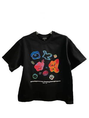 AKOTO WORKS Floating Icon Tee