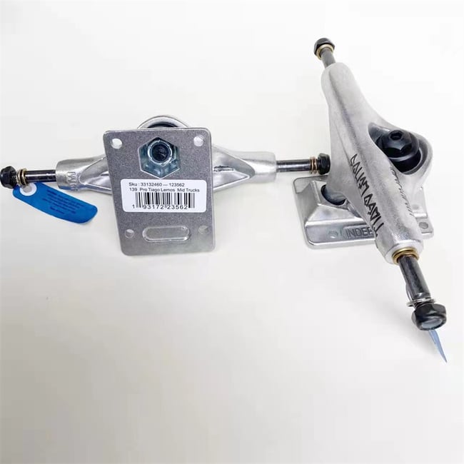 MID skateboard trucks silver aluminum alloy forged pro level 129mm 139mm 149mm159mm