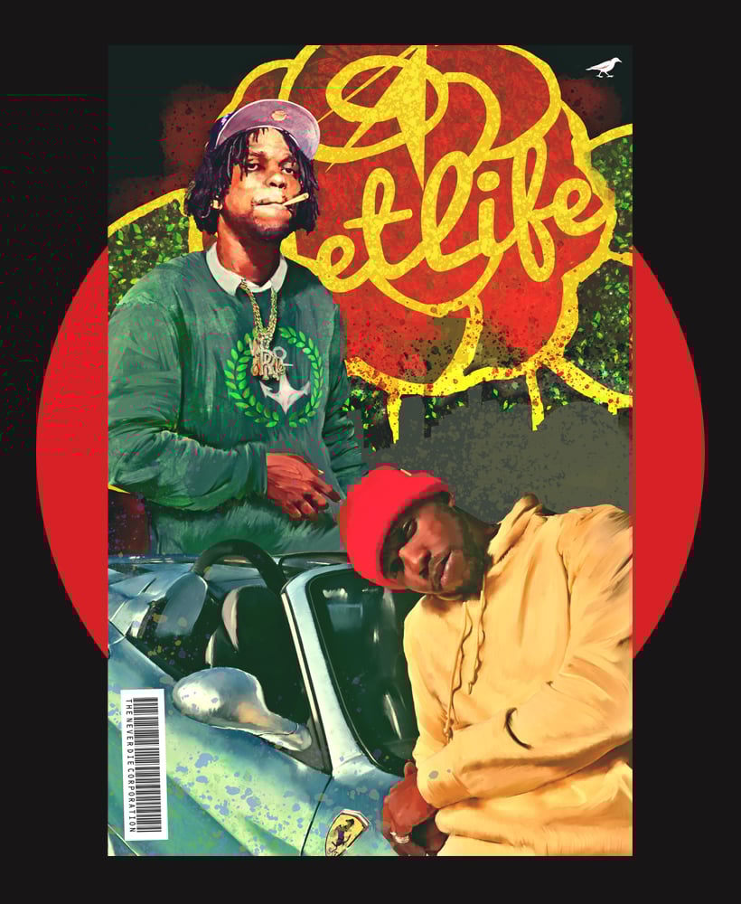 Image of "420/HIGHEST IN CHARGE" - 11X17" SIGNED HQ MATTE PRINT (ONLY 40 PRODUCED)