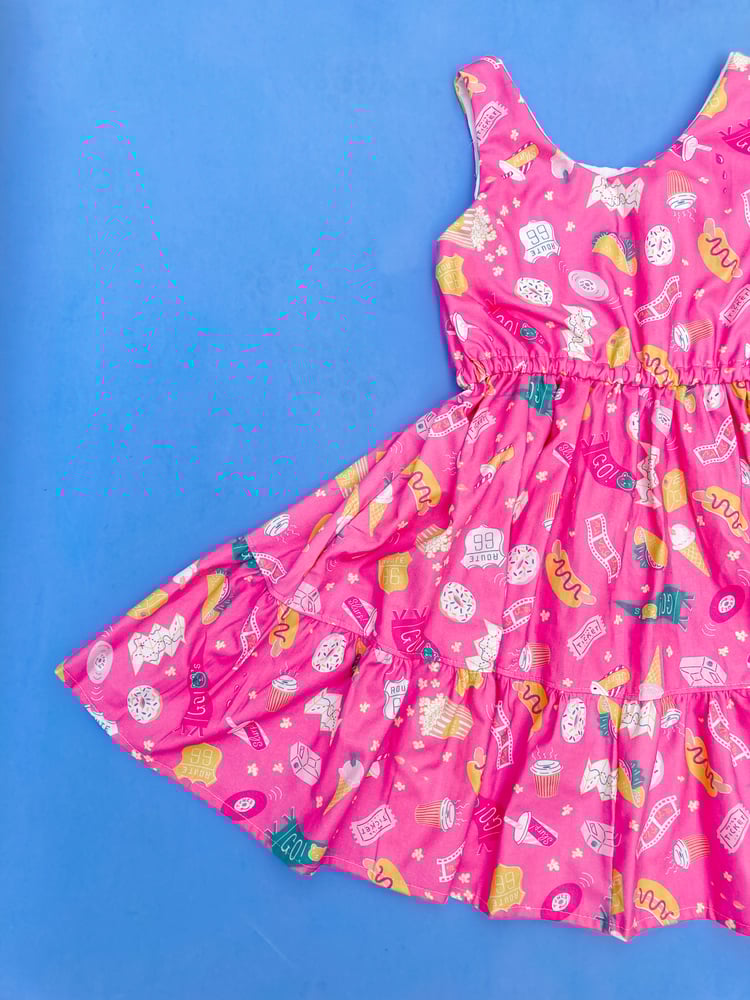 Image of Pink picnic dress