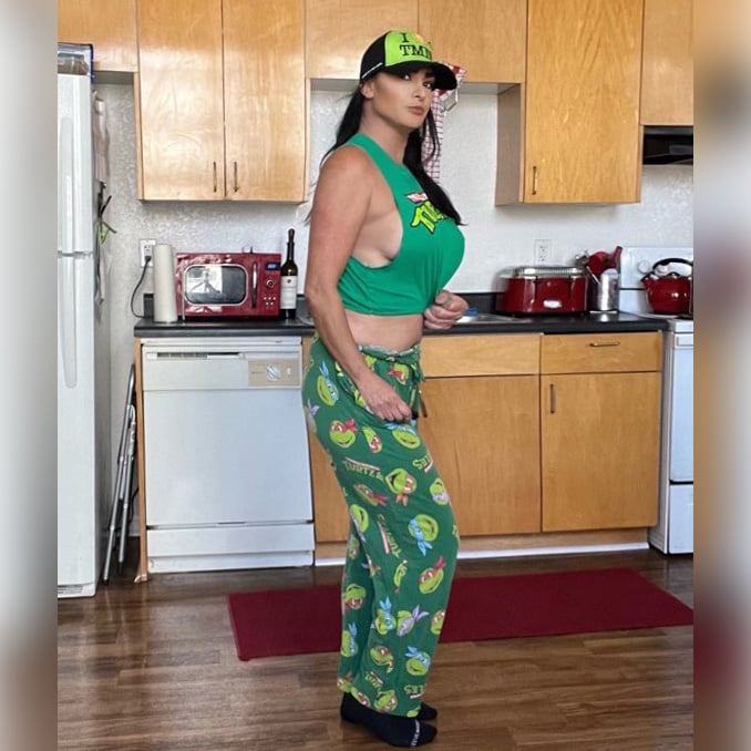 Ninja Turtles Pajama Set & Hat Bundle 