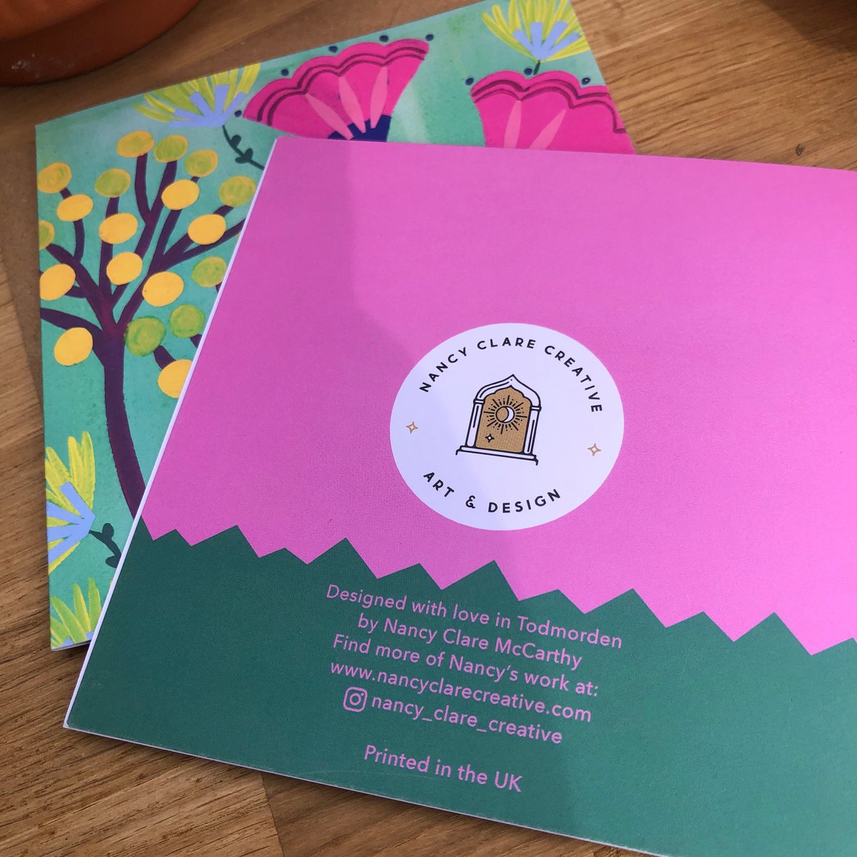 Fantastical Floral Card Set of 5