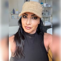 Image 2 of Beige Worn Hat