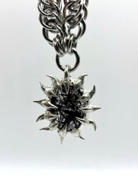 Image 2 of Molten Necklace: Black Rutilated Quartz