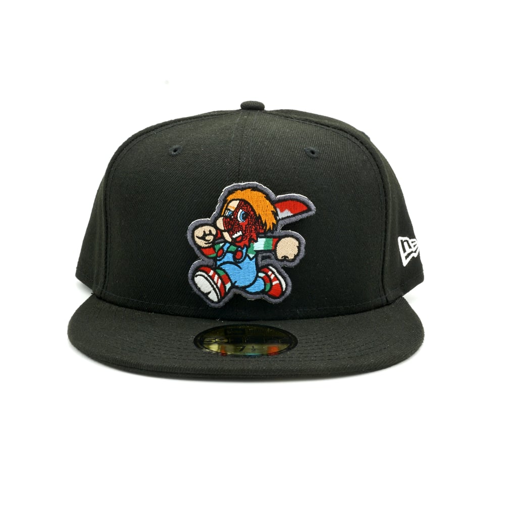 Chucky Spaghetti Face custom fitted - Black