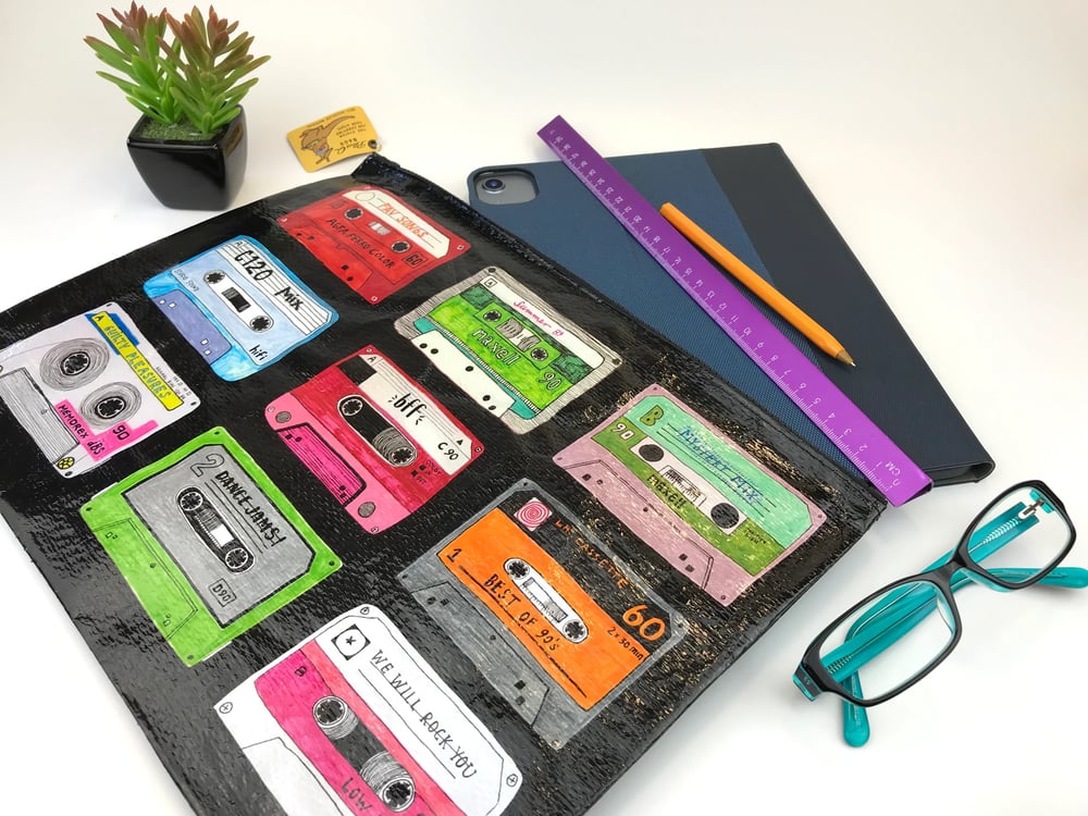 Mixtape Jumbo Pouch