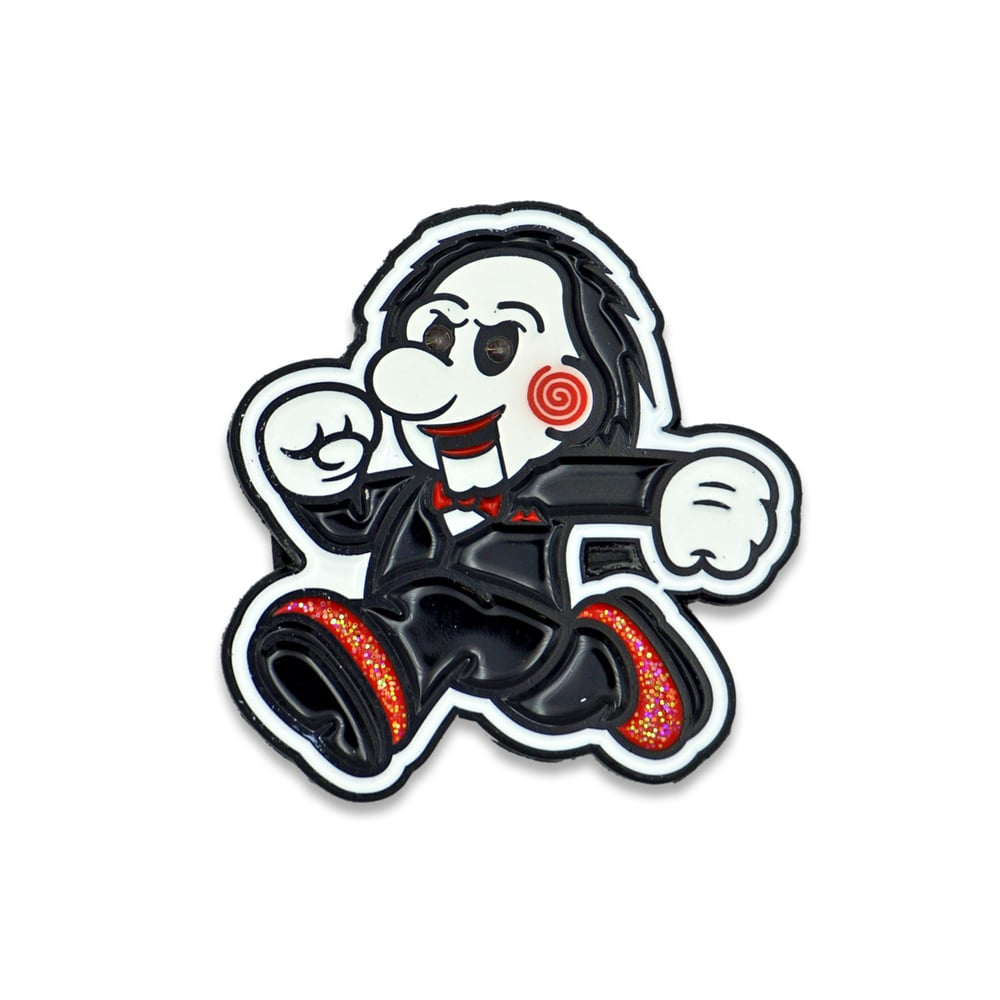 Billy the Puppet (Light-up) Enamel Pin