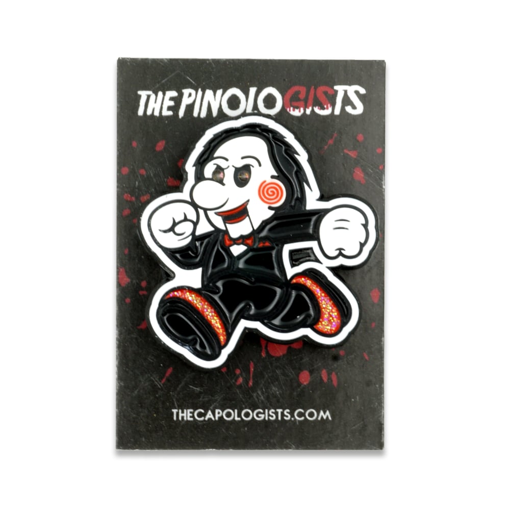 Billy the Puppet (Light-up) Enamel Pin