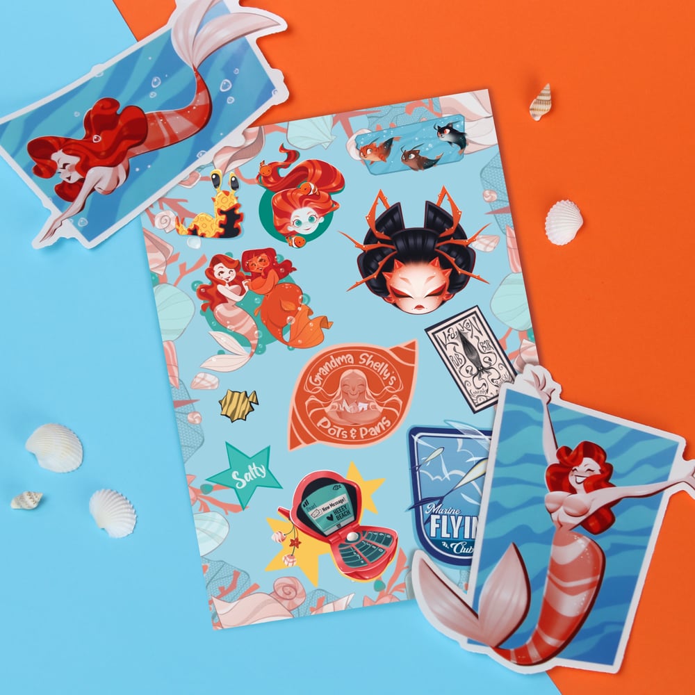 Image of MERMAY Sticker Pack