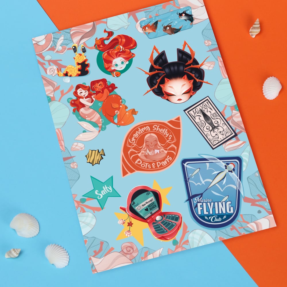 Image of MERMAY Sticker Pack