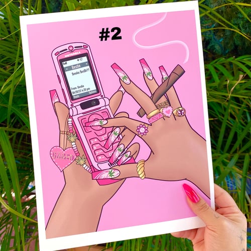 Image of $moke $e$h Art Prints